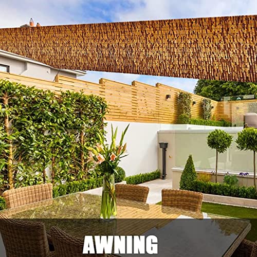 Rollo natural para valla que transforma tu terraza en un oasis 4
