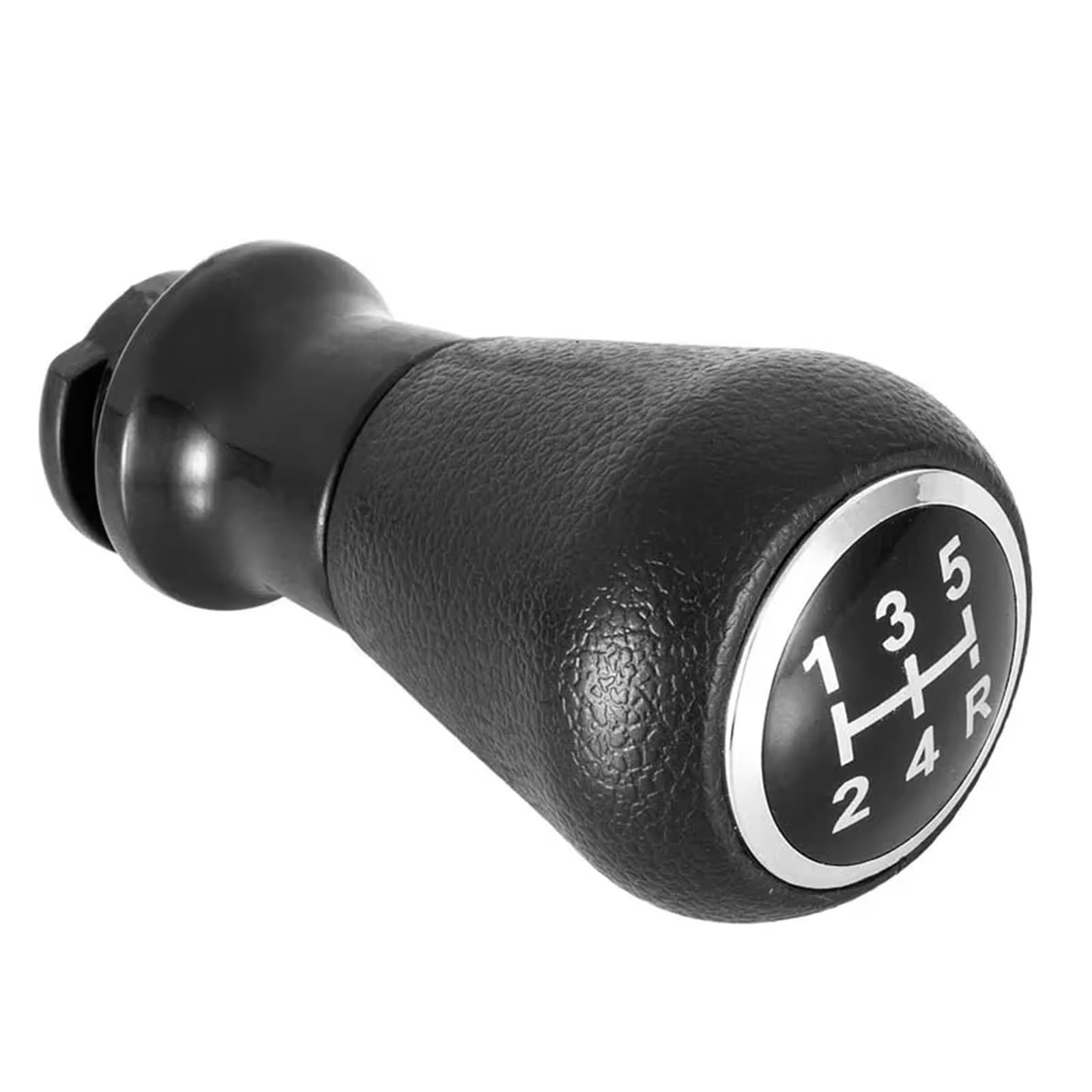 LinQianBhD Car Gear Shift Knob for Peugeot 106 206 306 406 107 207 307 407 301 308 2008 3008 for C1 for C3 for C4 Car Manual Transmission Gear Shift Knob(Black)