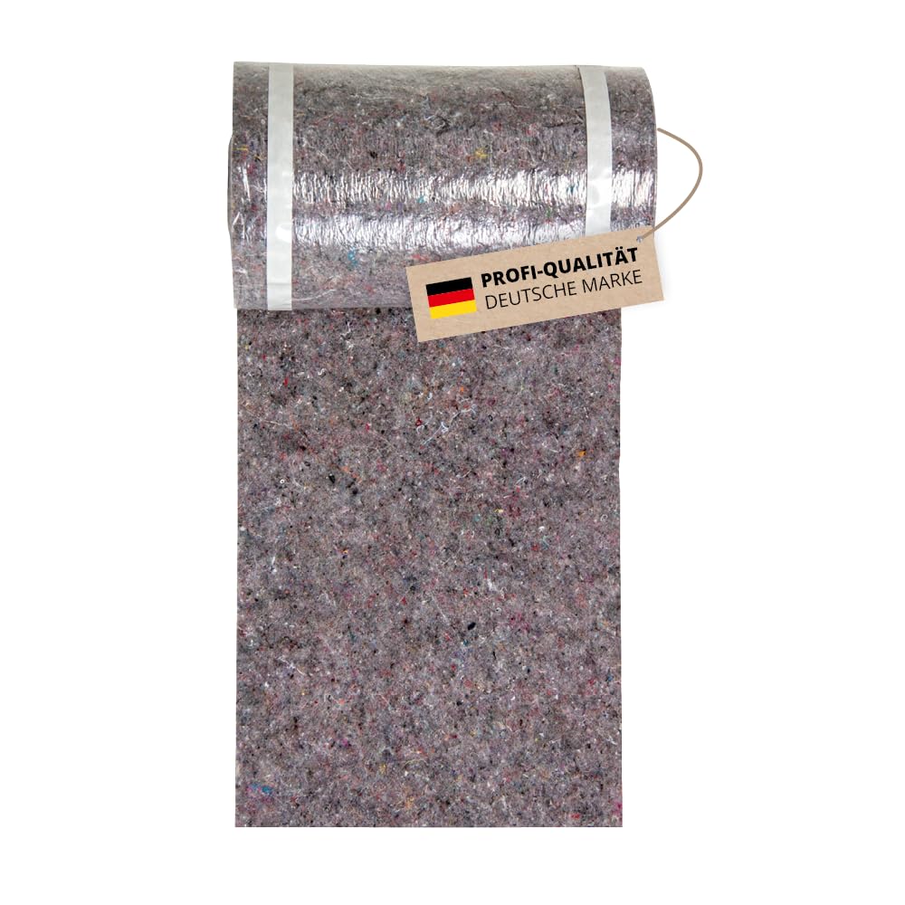 Alfa Treppenvlies 330 mm x 25 m – Selbstklebendes Abdeckvlies 230 g/m²