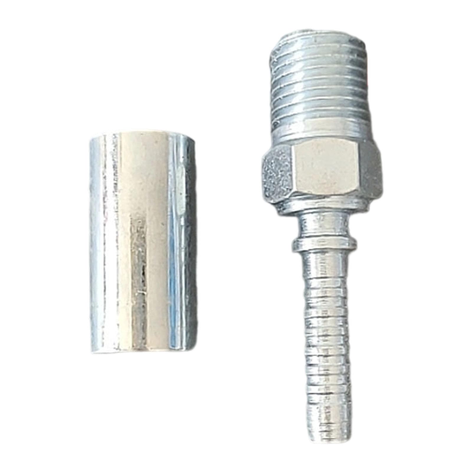 Tfaoys A Practical Quick Connection M14 Hose Dapter Sturdy Steel Designs Leak Resistant For High Pressures Washing Machines Water Pipe Fitting