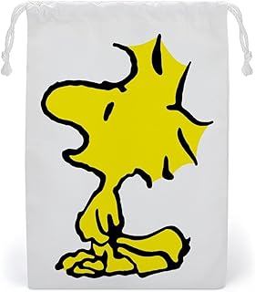 巾着袋 スヌーピー ウッドストック 小さめ 巾着ポーチ 収納ポーチ 軽量 化粧ポーチ 小物入れ ッグインポーチ おしゃれ 可愛い 雑貨収納 再利用可能 持ちやすい 通勤 通学 旅行用 男女兼用 プレゼント 25×20cm