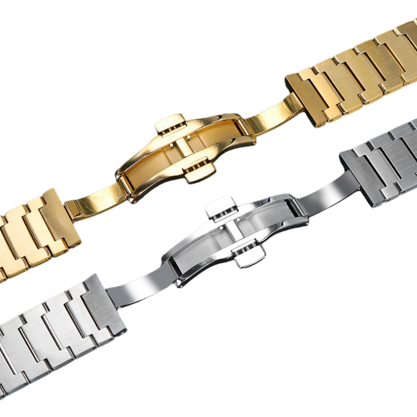 Uomini Acciaio Inossidabile Cinturino Orologio Ricambio, Braccialetto Orologio Interfaccia Specializzata Metallo per Tissot PRX Super Player T137.407/T137.410-Argento 27 * 12MM