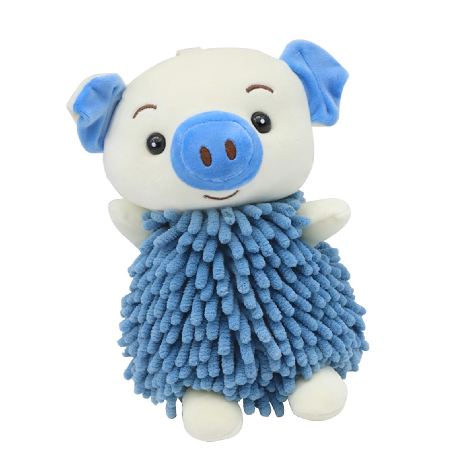 Serviettes en Microfibre Ultra-Absorbantes et Douces avec Anse en Chenille pour Essuyer Mains pour Amoureux des Chiens
