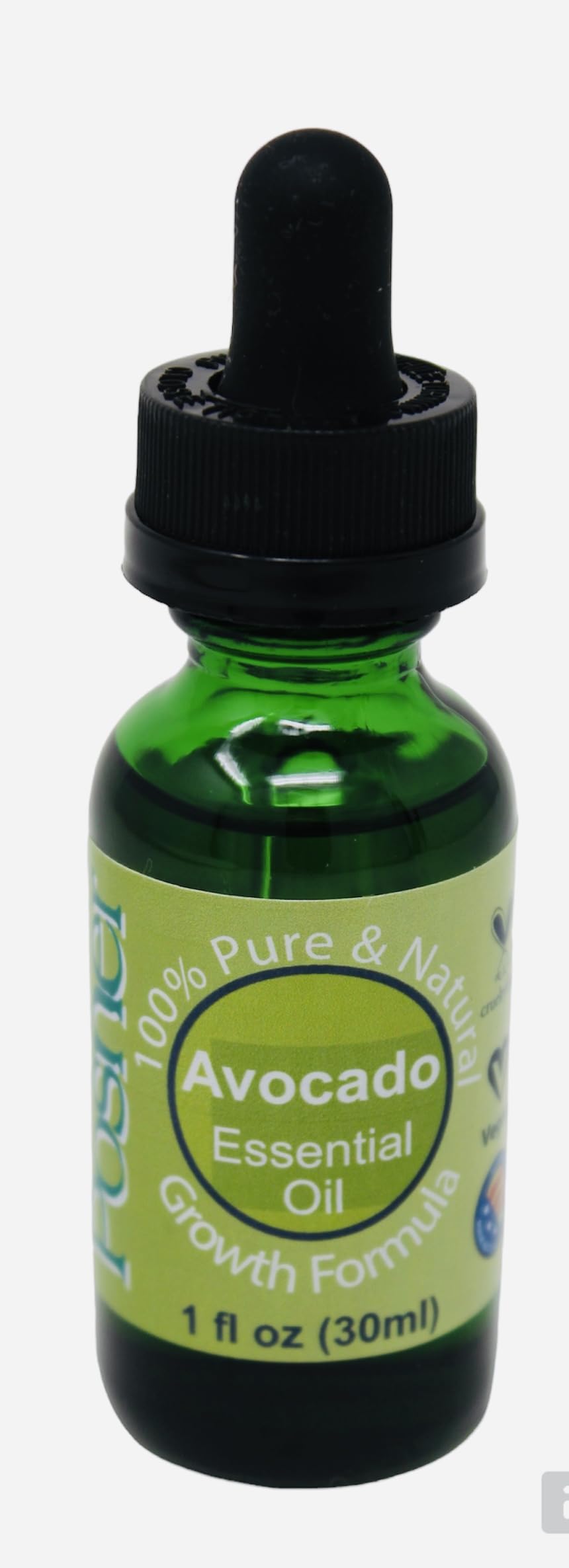 Posner Cosmetics Avocado Premium Essential Oil for Hair Nourishing & Repair, 1 Fl Oz (Pack of 1)