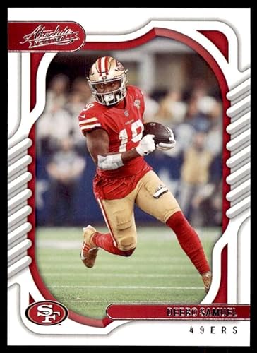 2022 Panini Absolute #58 Deebo Samuel NM-MT San Francisco 49ers Football Trading Card NFL