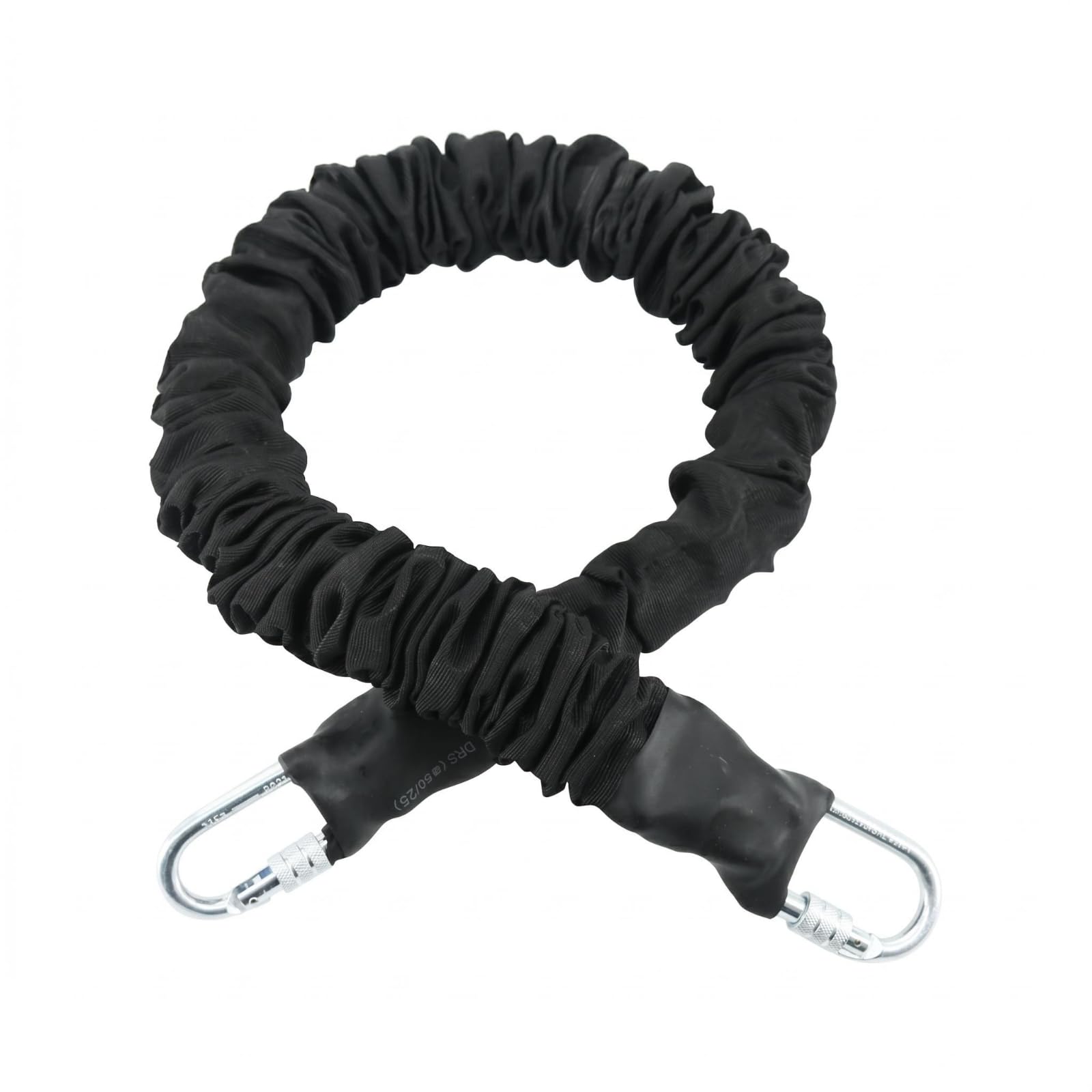 Padded Suspension Mind-Shape Practice Resistance Band Textile-Covered-Covered Hanging Band Metal Carabiners Exercise Equipment Reinforced Ends, Resistance Band 60KG-image-44