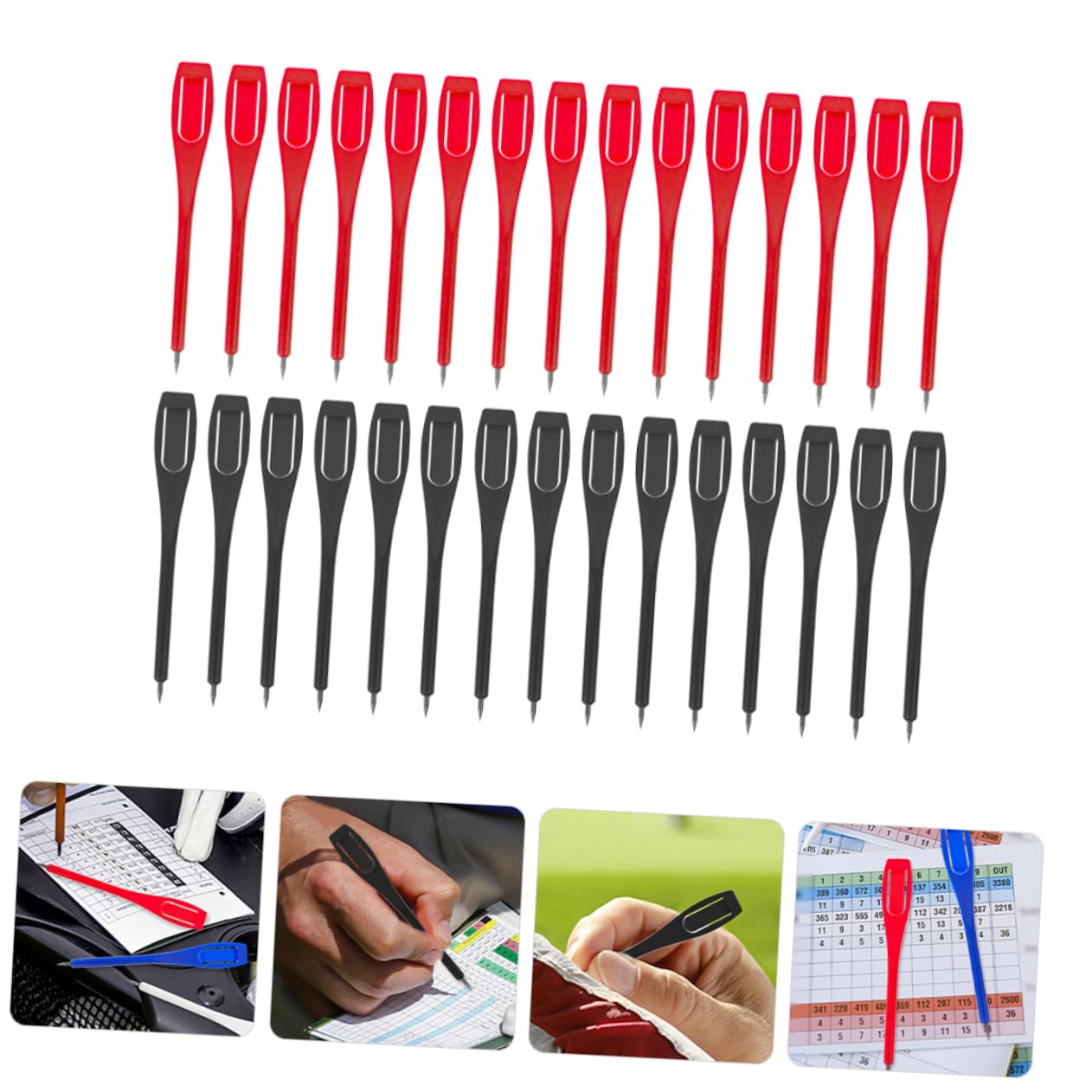 VANZACK Golf-Scoring-Bleistift Bleistifte Haushaltsgolfstifte Zeichenstifte Für Den Golfsport Golf-schreibstifte Schreibstifte Für Golf Schreibutensilien Sport-punktestifte P.s