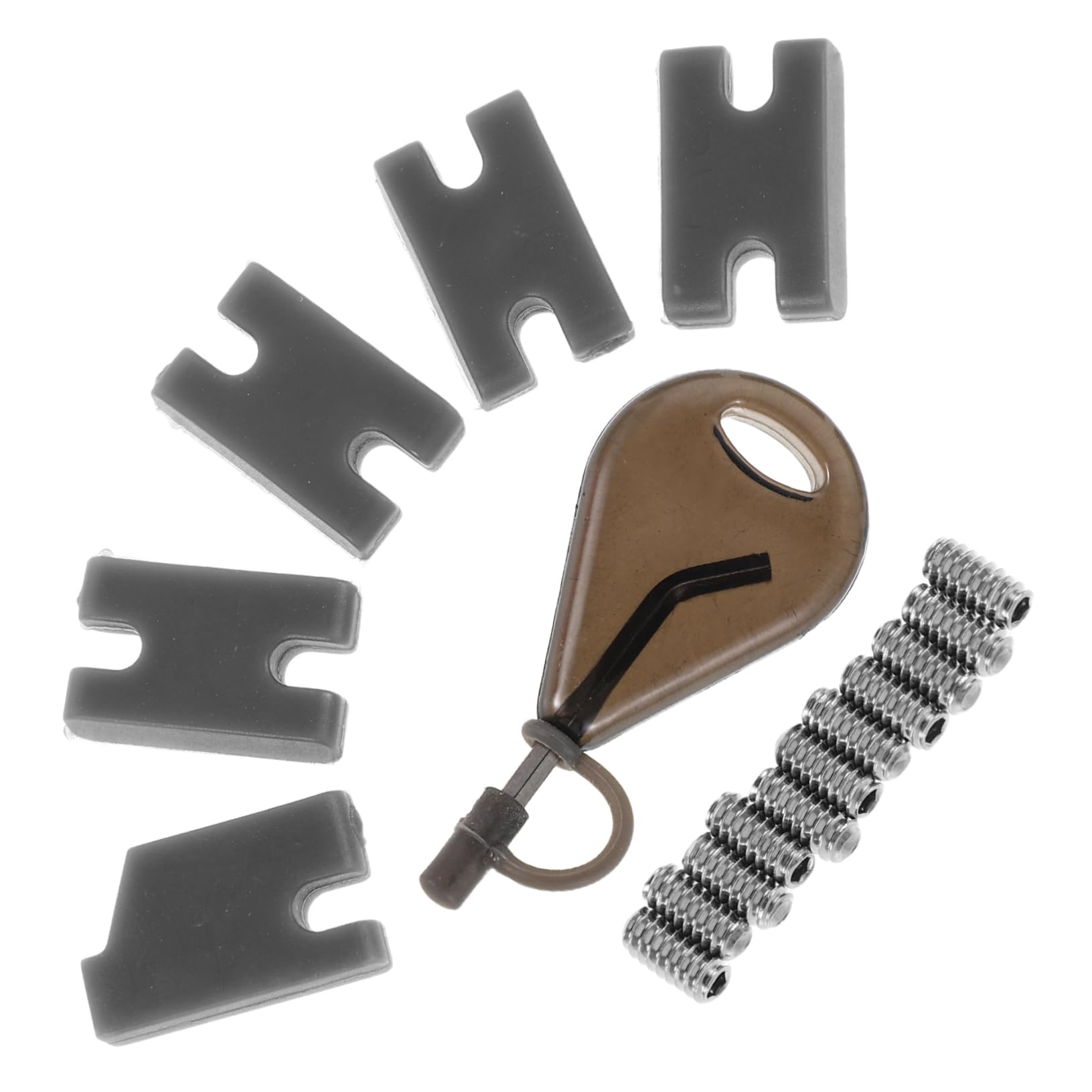 Kisangel 1 Set Surfboard Fin Tool Kit with Adjustable Fin Keys Install Tool Long Board Adapter for Surfboard Maintenance Surfing Accessories