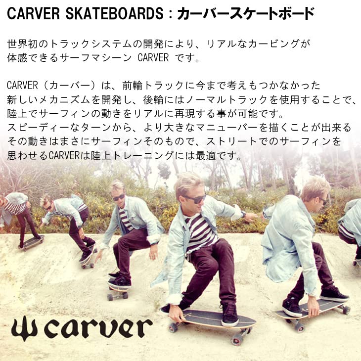 Amazon | CARVER カーバー スケートボード TRITON JP 31”The sea 