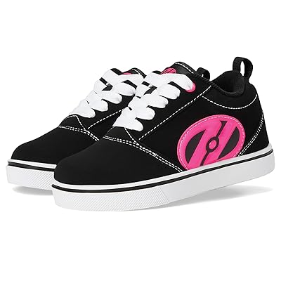 Heelys Pro 20 LG Nova (Little Kid/Big Kid/Adult) Girls Shoes Black/Pink/White