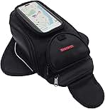 Dracarys Motorcycle Tank Bag - Oxford Saddle Black Motorbike Bag - Strong Magnetic Bag for Honda Yamaha Suzuki Kawasaki Harley