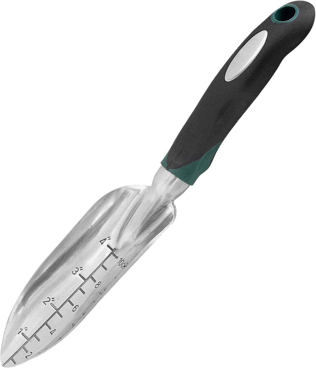 Zenport 15308C-12PK 15308C Ergonomic Transplanting Trowel with Cushion Grip, Box of 12, Black