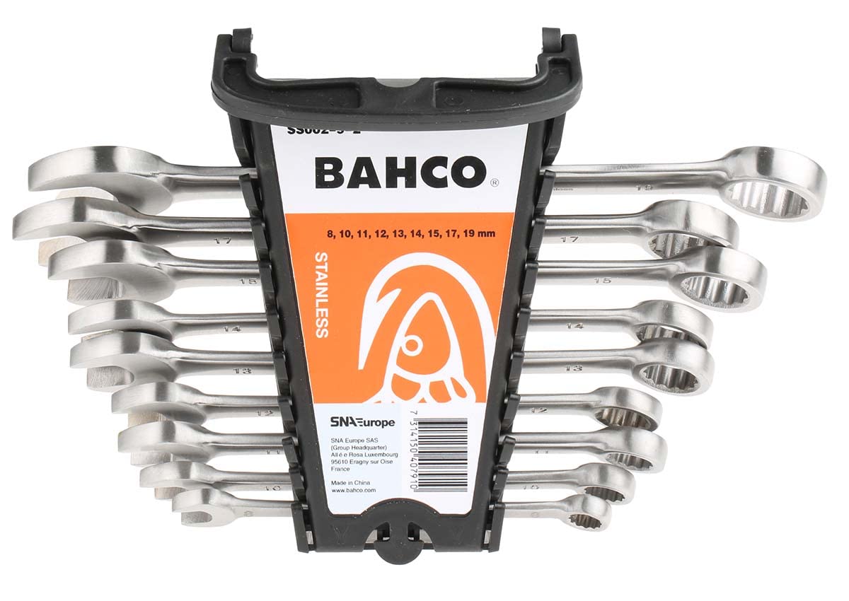 Clés mixtes inox (lot de 9) indispensables pour vos travaux mécaniques durables