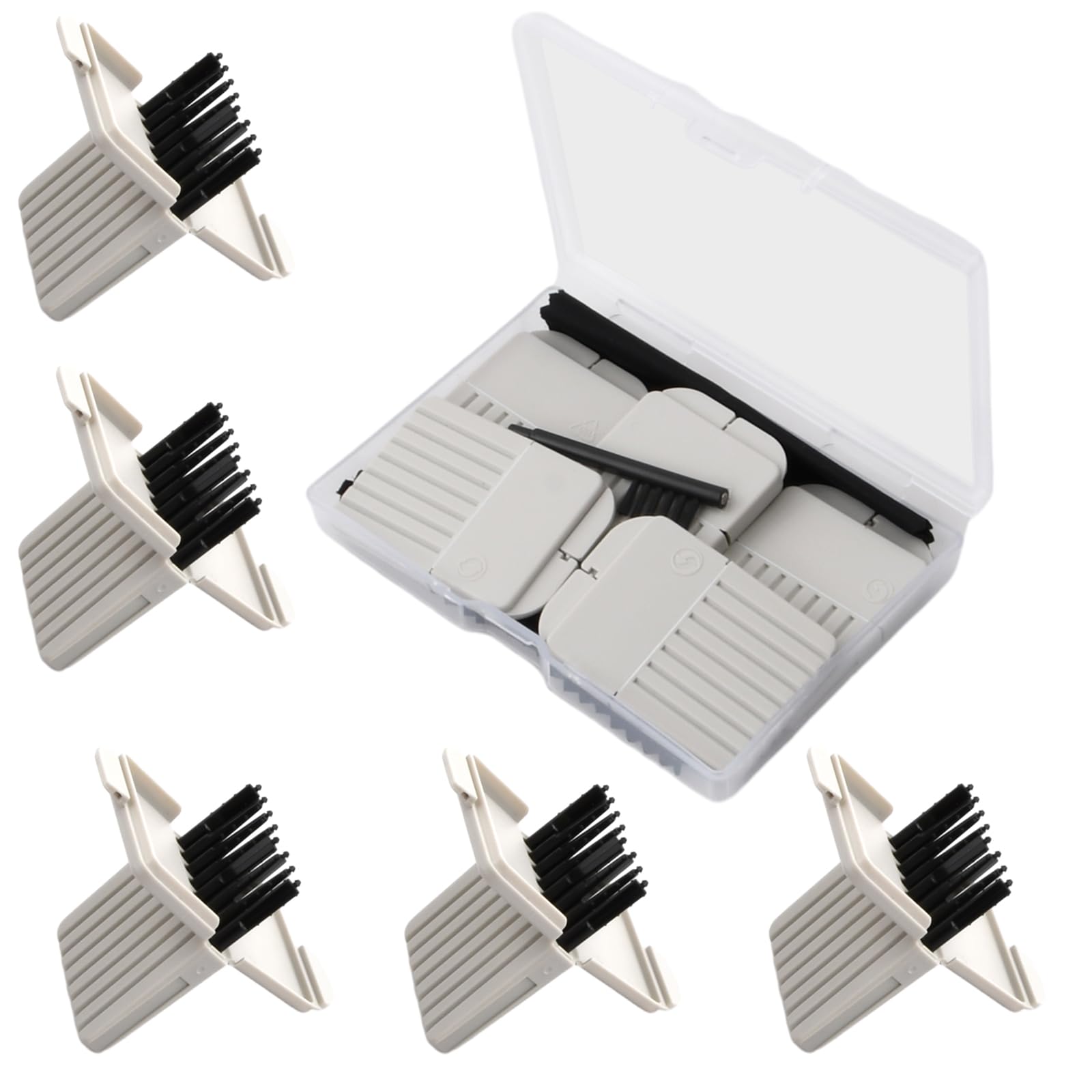 Medca Hearing Aid Ear Wax Guard Filters, 5 Pack/40 Pieces Replacement Wax Filters Prevent Cerumen Dust And Grease Build Up - View #7