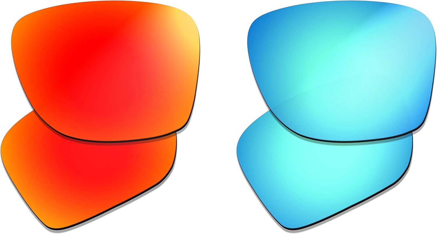 Polarized Lenses Replacement for Oakley Sylas Sunglasses OO9448 57mm - 2 Sets