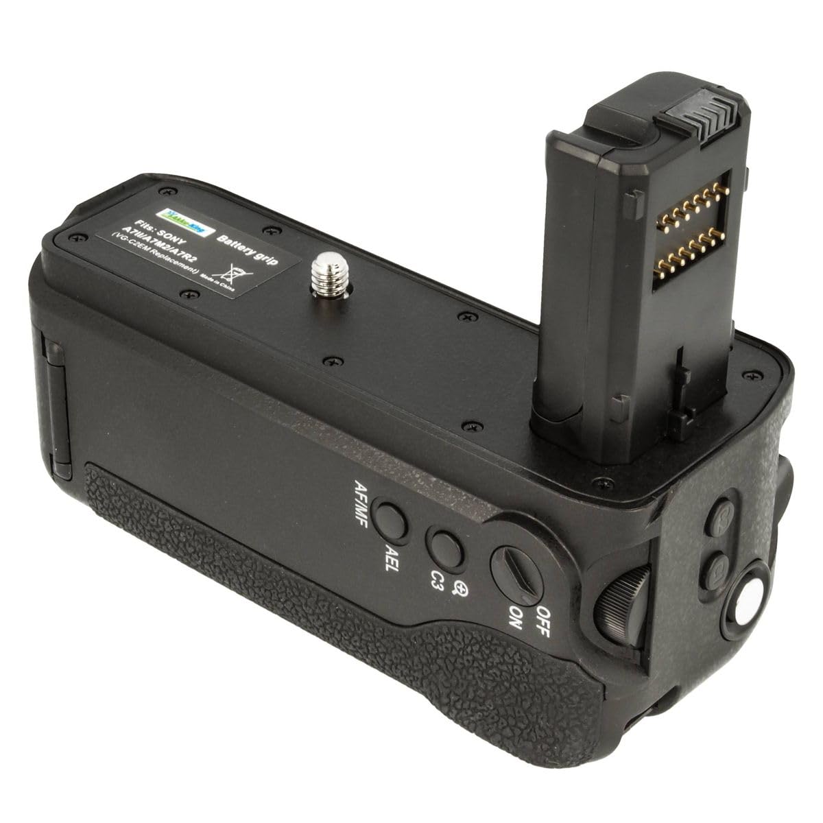 Batteriegriff kompatibel mit Sony a7 II, a7R II, a7S II - Bedienelemente am Griff - ersetzt VG-C2EM