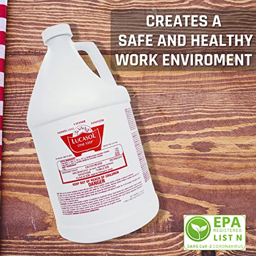 Lucasol One Step Hospital Grade Disinfectant (Gallon) #TOP6