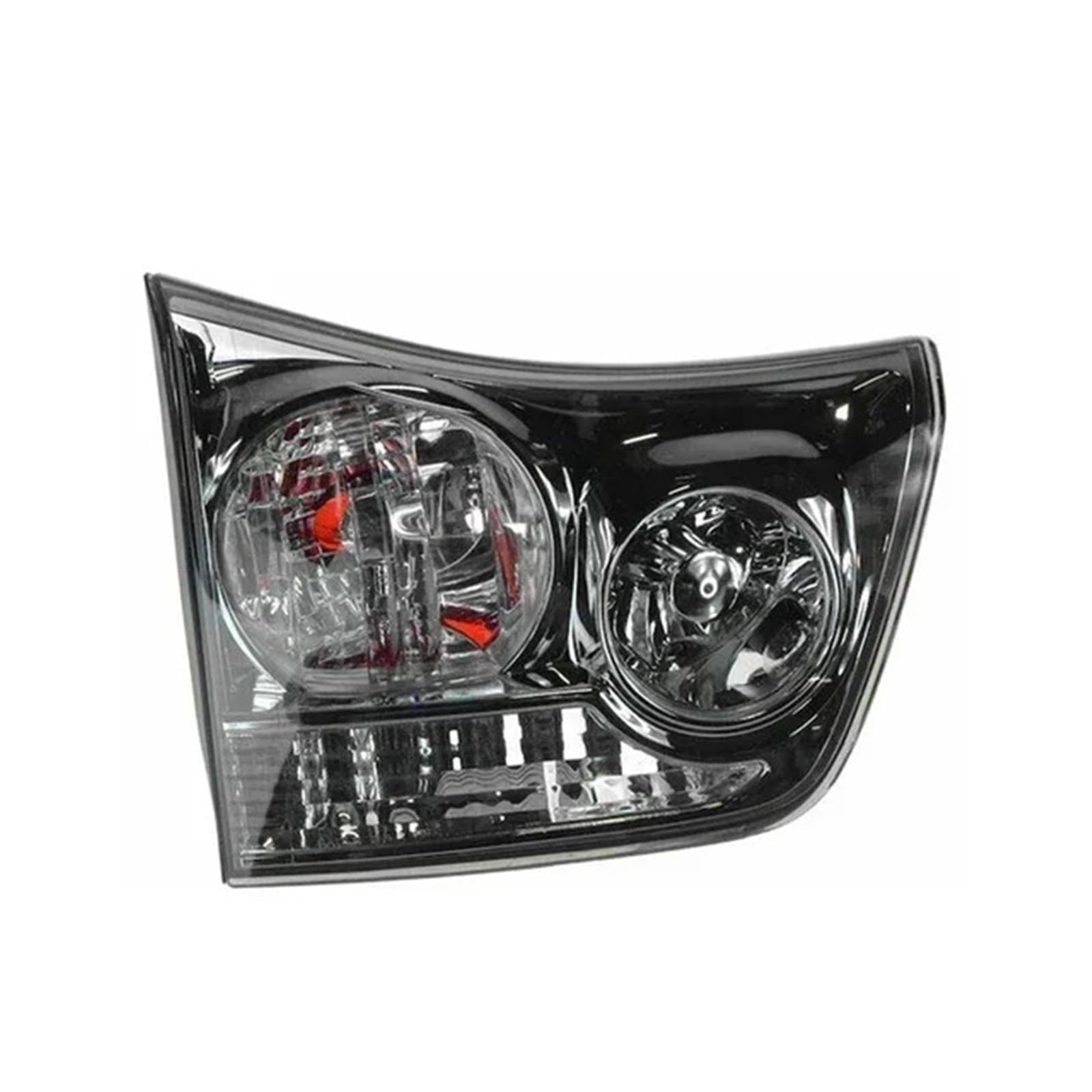 Lampa tylna zespolona Lampa tylna hamulca tylnego samochodu pasuje do Lexus RX350 RX330 2004-2006 81580-0E010 81590-0E010 Wskaźnik sygnału tylne światła LED(Outside Left)