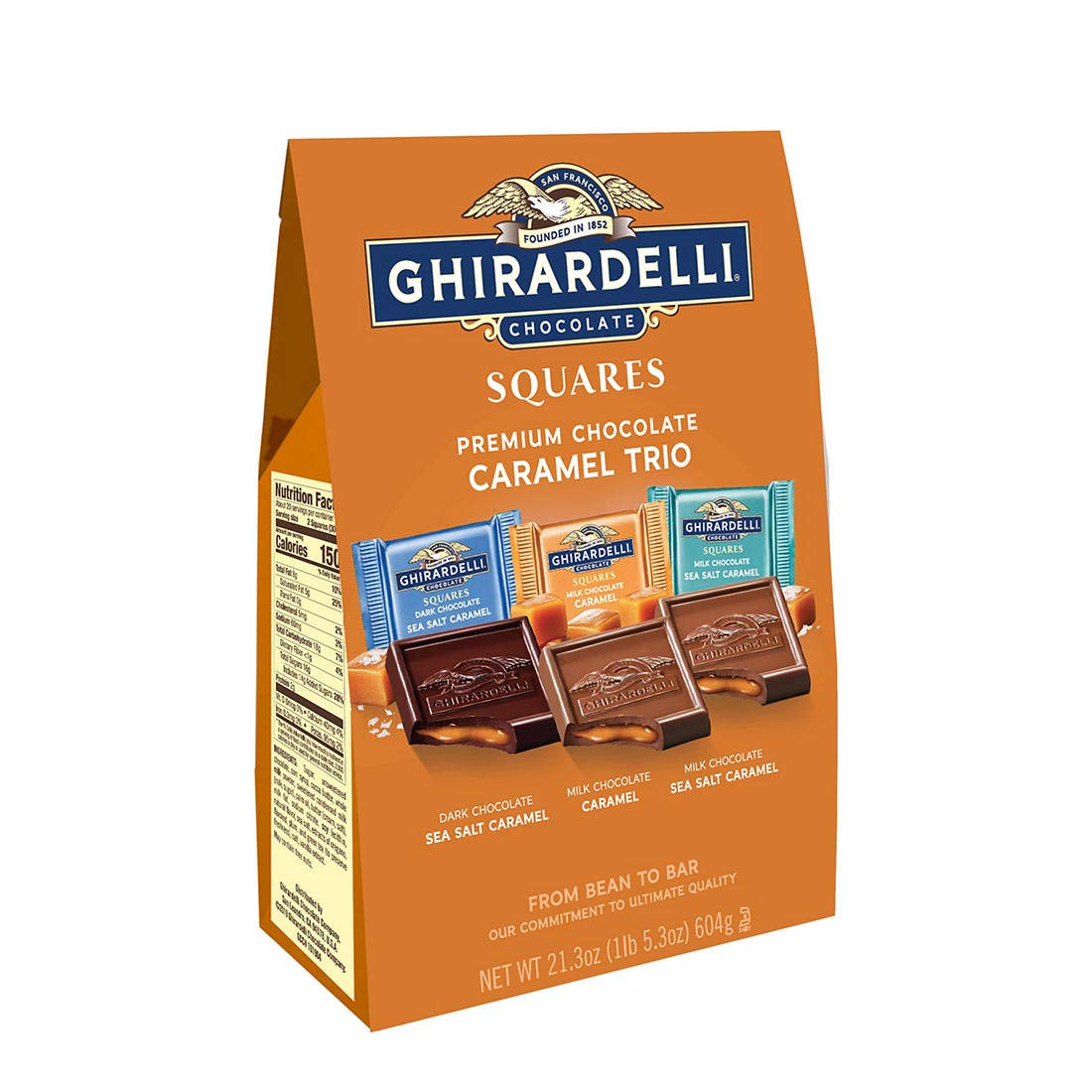 Buy GHIRARDELLI CHOCOLATE SQUARES CARAMEL TRIO Online at desertcart Kenya