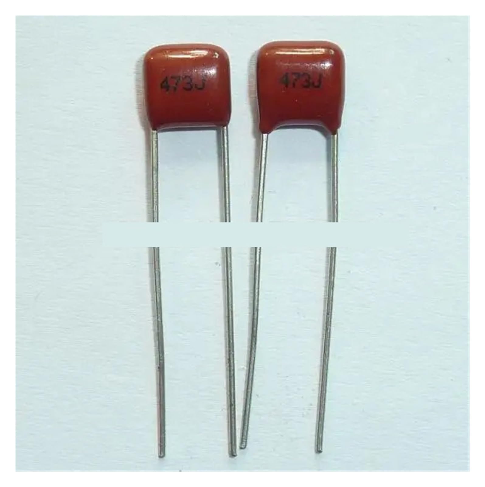 AARTERZZA 100pcs CBB Capacitor 473 100V 473J 0.047uF 47nF P5 CL21 Metallized Polypropylene Film Capacitor