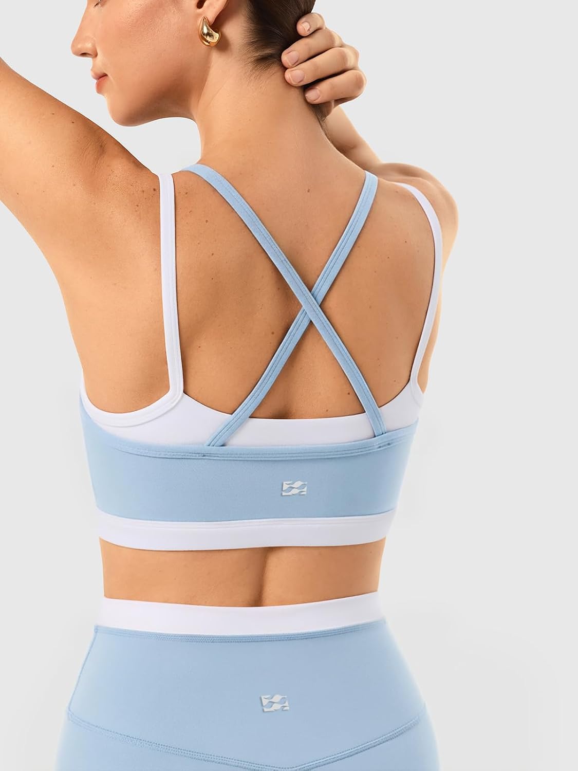 2 Pieces Workout Sets for Women Athletic Pilates Outfits Activewear image 2
