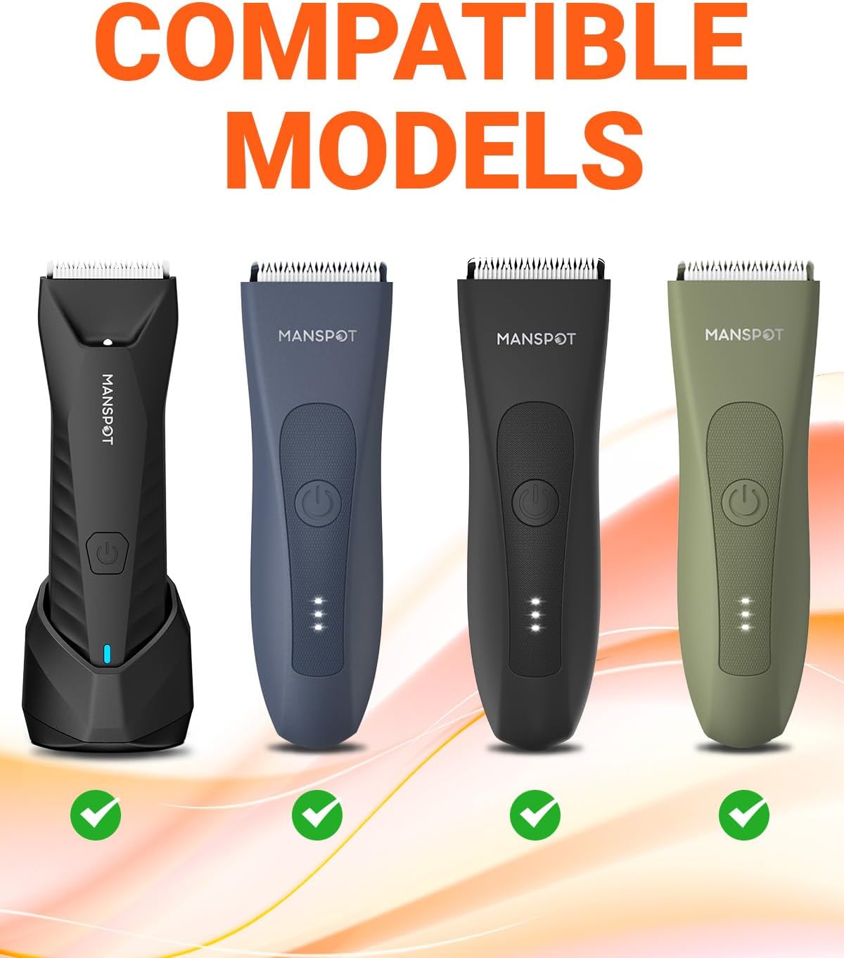 Replaceable Blade for MANSPOT Trimmer, 4D Foil Shaving Blade for Men Replacement Head