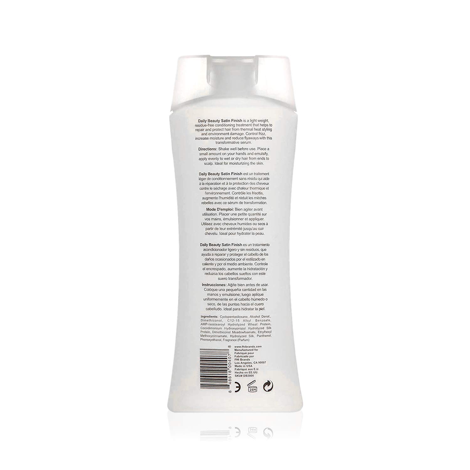 FHI Heat Daily Beauty Satin Finish Hair Treatment, 6 Fl Oz