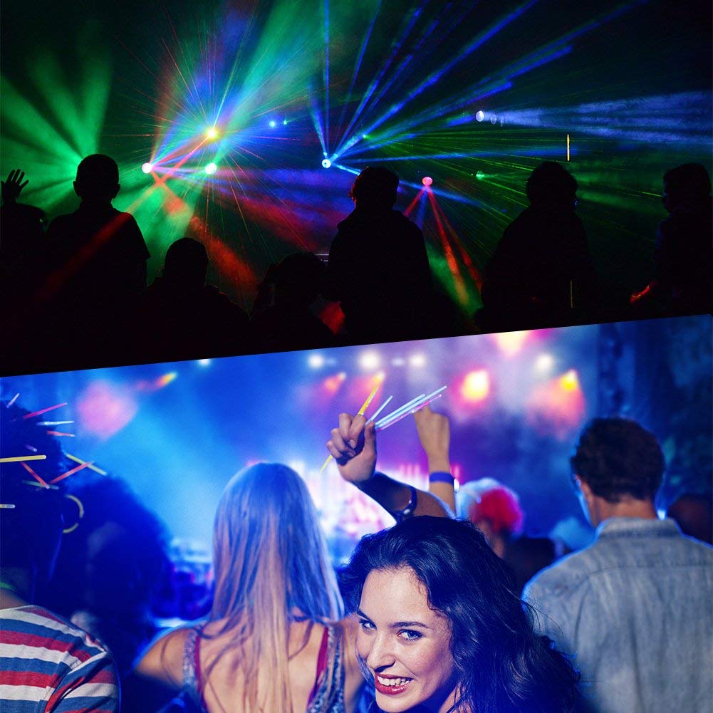 Litake LED Par Strahler, RGB 36 LED Bühnenlicht Scheinwerfer 2 Stück Discolicht Partylicht Fernbedienung DMX Ton Aktivierter für Stage DJ Party Show Bar Halloween Weihnachten