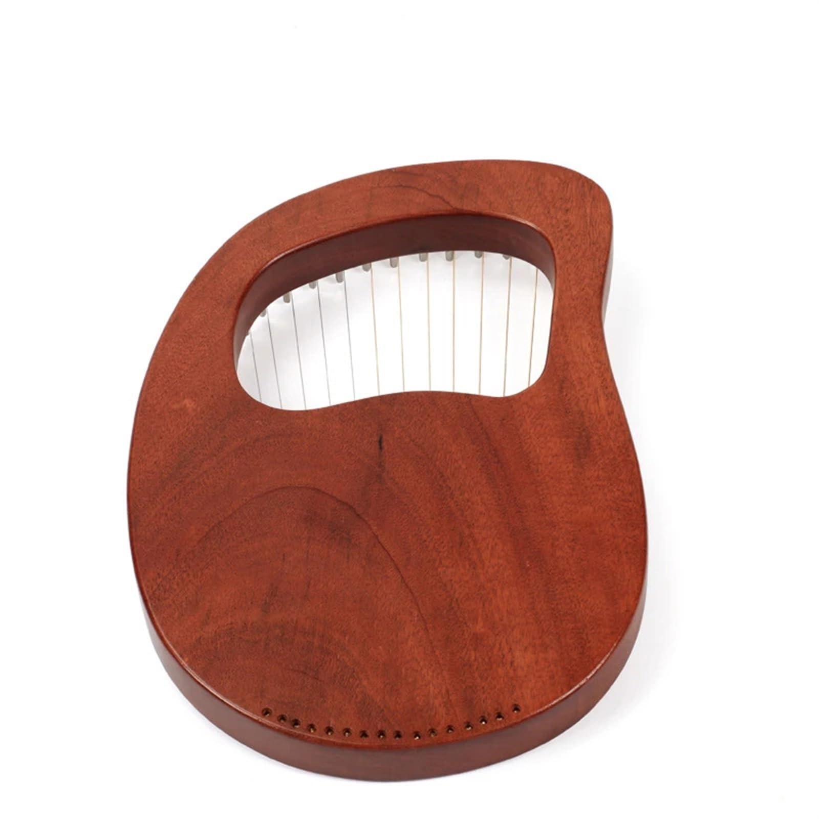 Lyre Harp 16 Saiten Holz Leier Harfe Metall Saiten Mahagoni Massivholz String Instrument Junge Mädchen Urlaub Geschenke