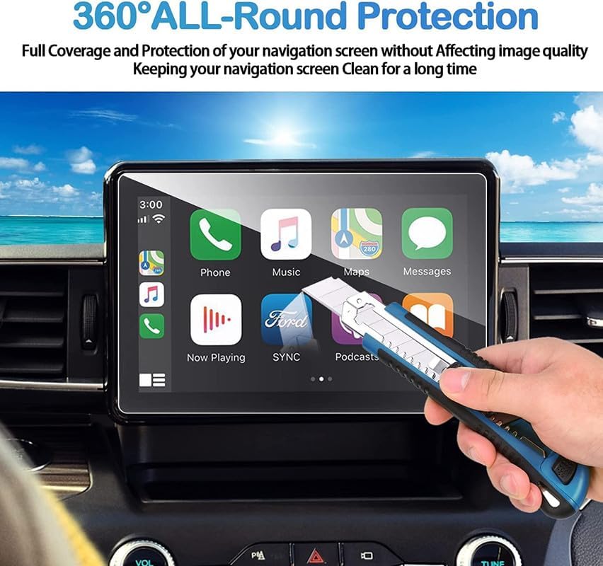 Image of Hyundai Verna new (10.25 Inch) Touchscreen Protector Guard - (Not a Tempered Glass)