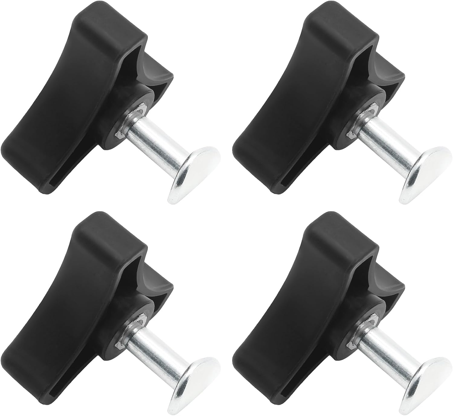 Murtenze Lawn Mower Handle Knobs Nut Bolt, 2 Sets, Triangle Handle