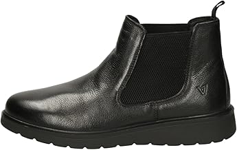 Valleverde Men's Ankle Boots 36839 in Black Leather