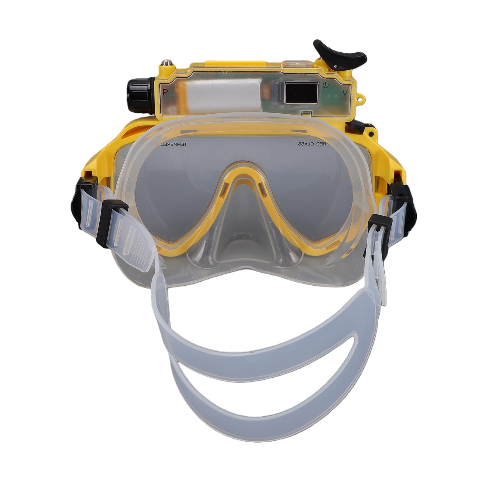 Máscara de Snorkel, Gafas de Buceo con Cámara Gran Angular 2K de 100°
