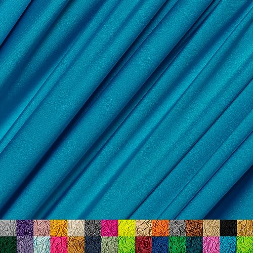 Ice Fabrics Nylon Spandex Fabric by The Yard - 60' Wide Spandex Swimwear Fabric - 4 Way Stretch for...
