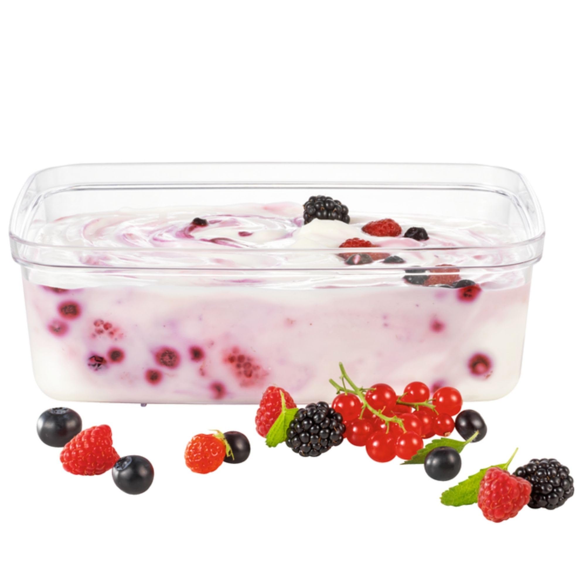 Tefal Multidelices - Accesorio yogurtera, 1 tarro de plástico de 1 litro, 1 escurridor grande, libro de recetas, dimensiones 15.20 x 9.80 cm