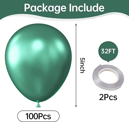 Vista 109 de KALOR Globos de arena blanca retro, 100 piezas de 5 pulgadas mini globos de látex mate para arco de guirnalda de globos, decoración de cumpleaños