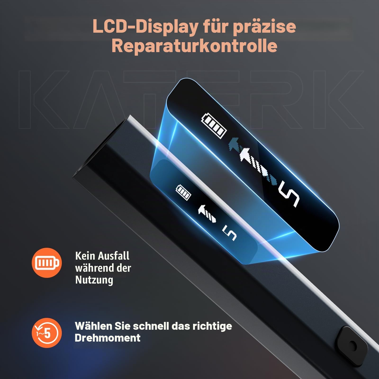KATERK 64 Präzisions Schraubendreher Set,Mini Elektro Schraubendreher Set,Kleiner Akku Schraubendreher mit LED Licht,Magnetischer Aufbewahrung,Reparatur Werkzeugsatz für Elektronik,Telefon,Kamera,Uhr