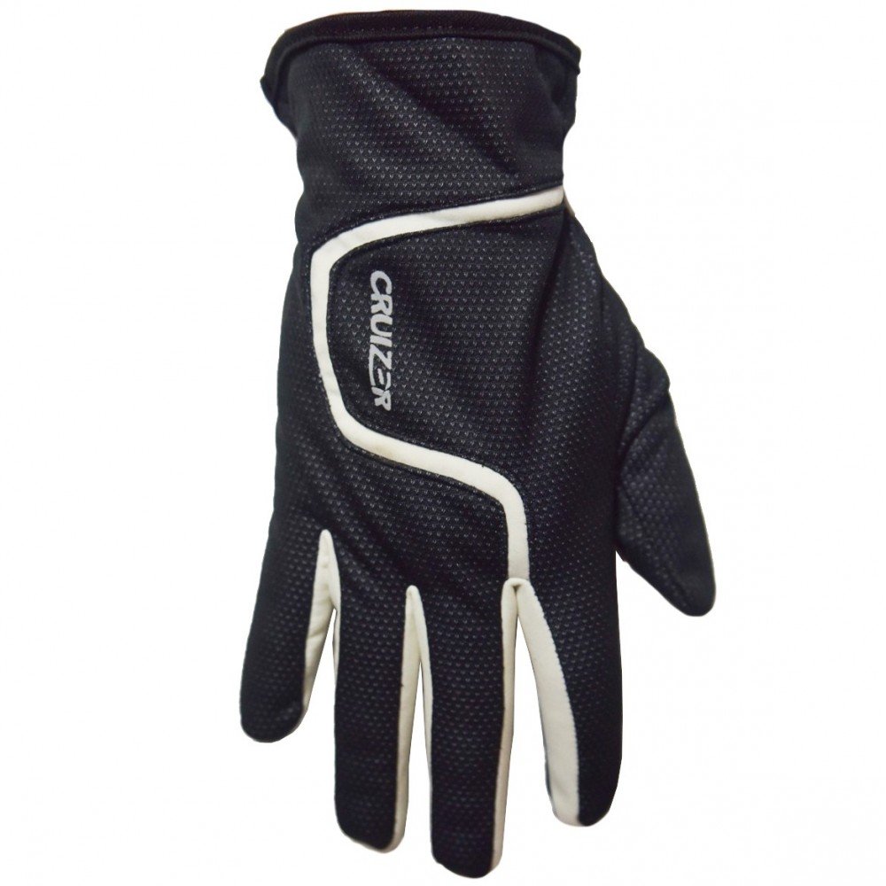 CRUIZER - Guantes para bicicleta MTB Windtex de invierno de micropolar cálido con inserciones de gel (M)