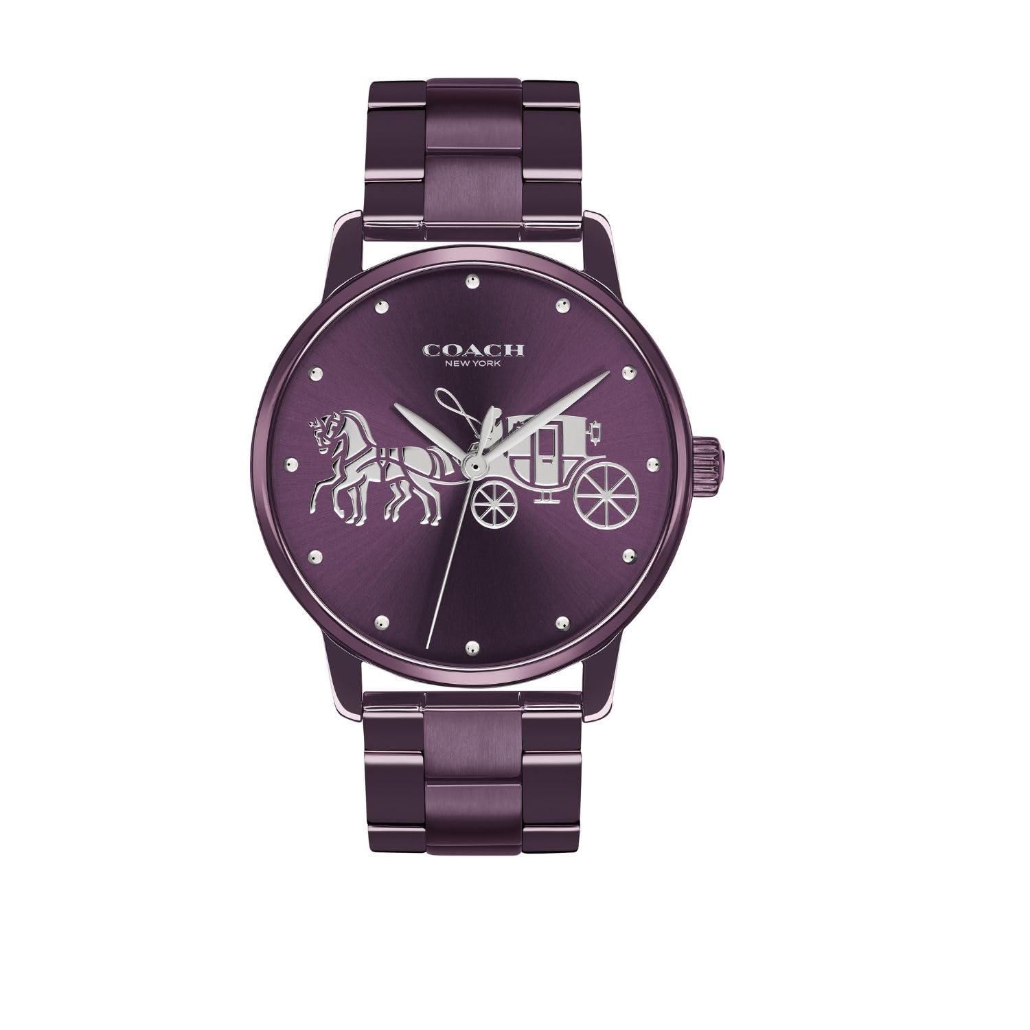 Coach Analog Purple Dial Women's Watch-14502923-picture-45