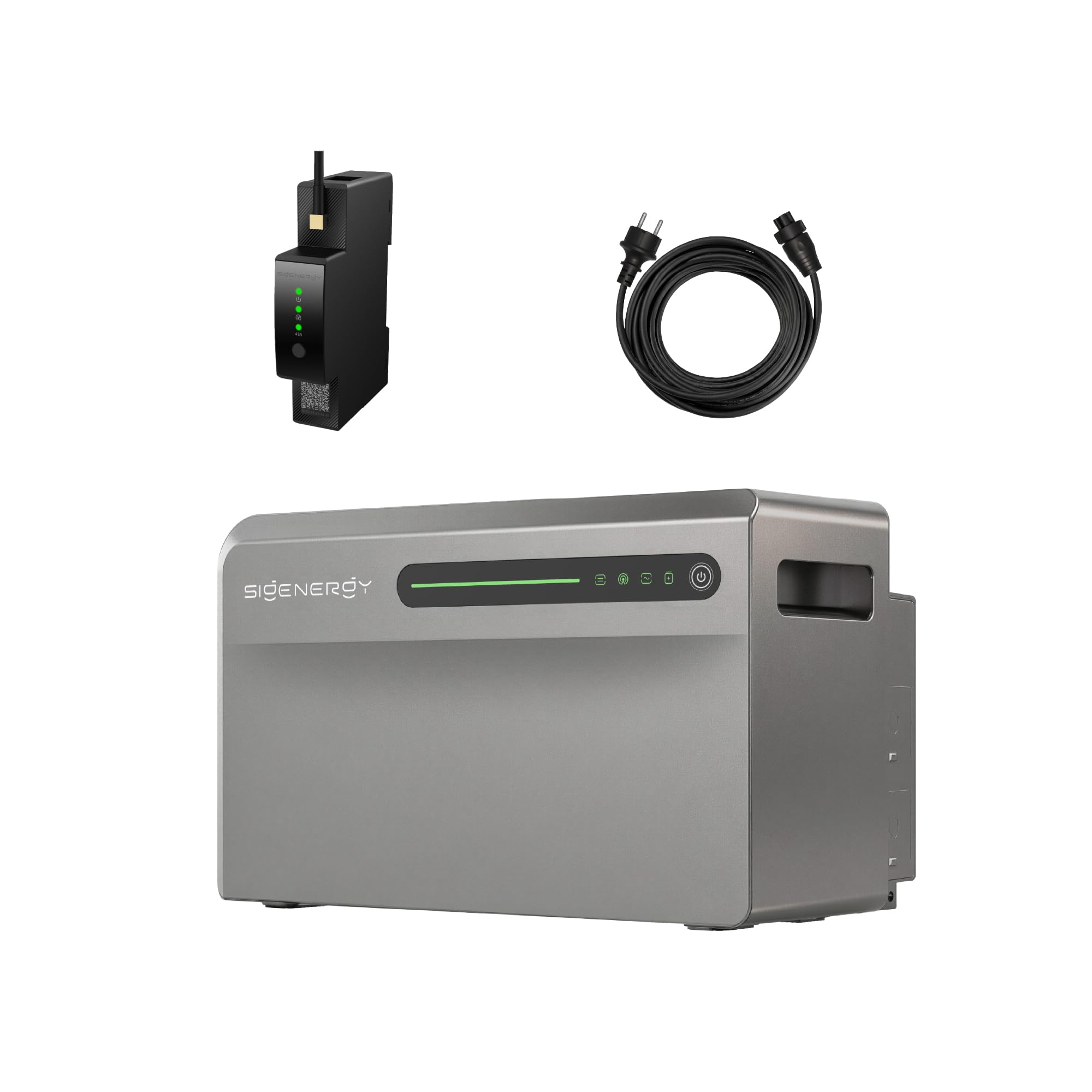 Sigenergy SigenMate 2700 Ultra, Balkonkraftwerk mit Speicher, 2,68 kWh | Erweiterbar bis zu 18,8 kWh, 4 MPPT, 4000W Solareingang,1400W bidirektional, Sigen AI, Plug&Play, mit Smarter Zähler