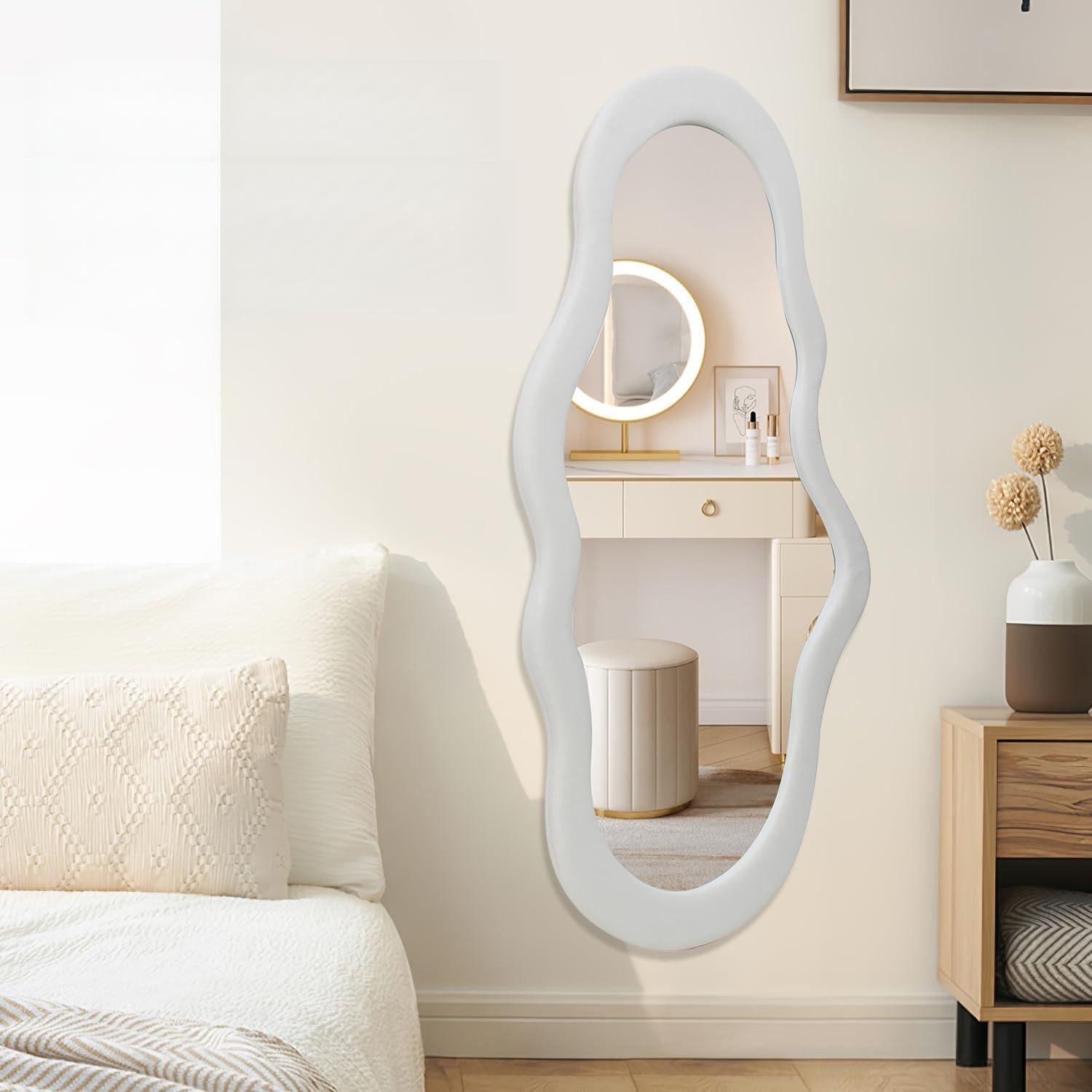 【IDEE】SLEIGH MIRROR Natural SLEIGH MIRROR Natural｜スタンドミラー｜IDEE SHOP Online