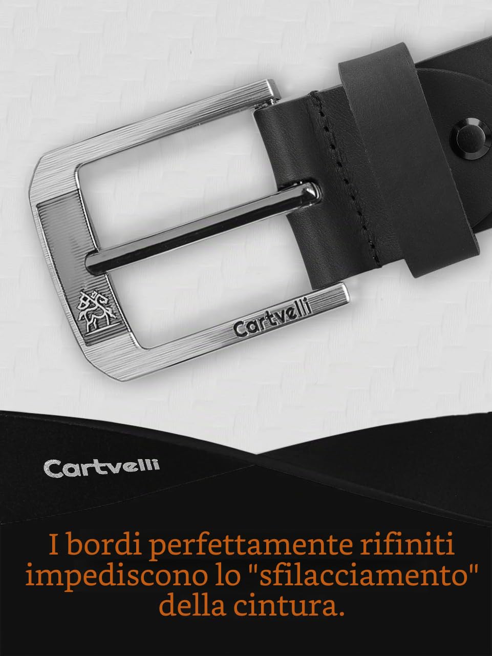Cintura in pelle premium da uomo Made in Italy con confezione regalo in vera pelle da uomo cintura in jeans cintura larga pelle cintura 40 mm cintura accorciabile