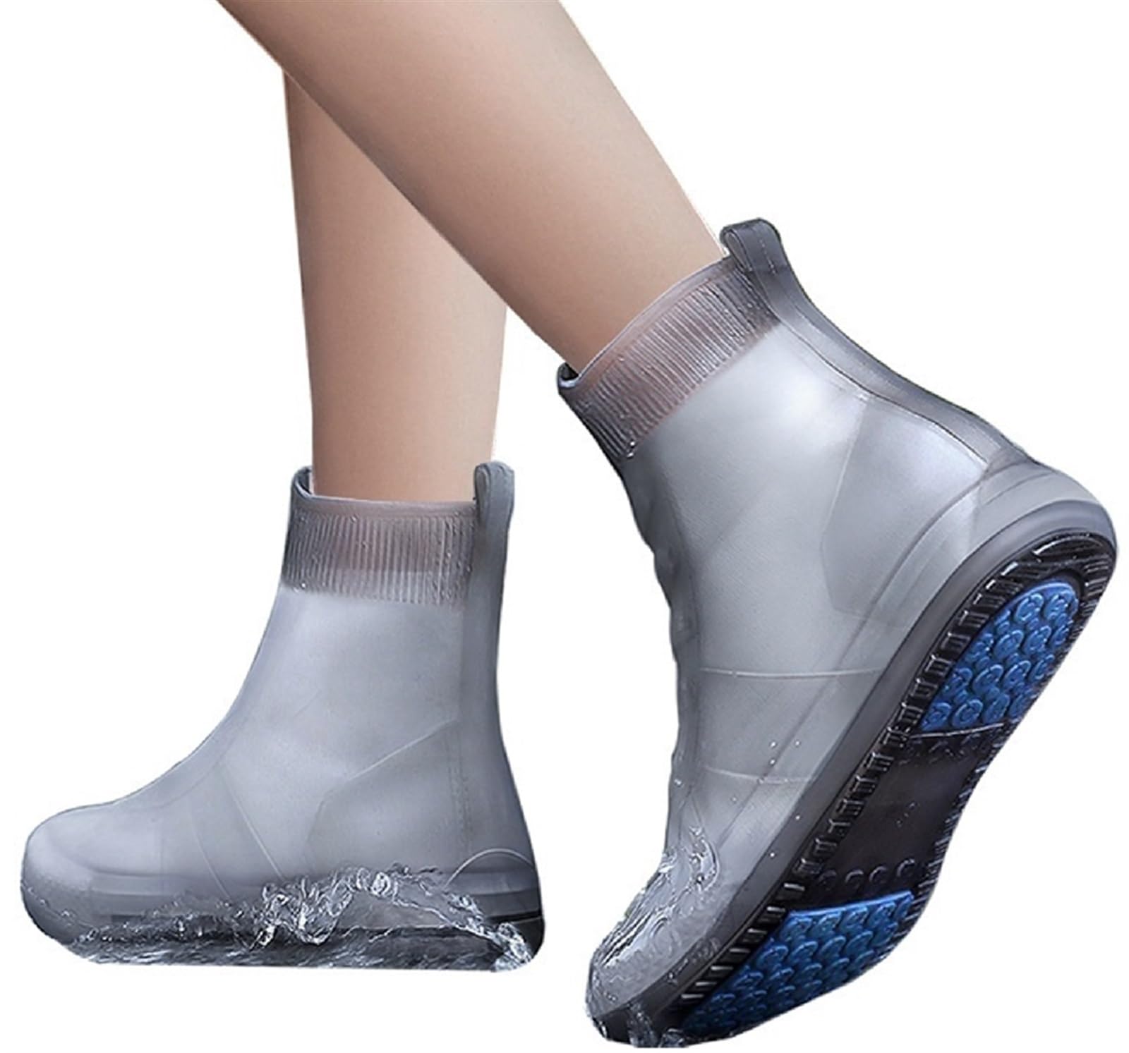 Couvre-chaussures Imperméables En Silicone Antidérapant, Réutilisable, Lavable, Convient Pour Les Jours De Pluie, De Neige