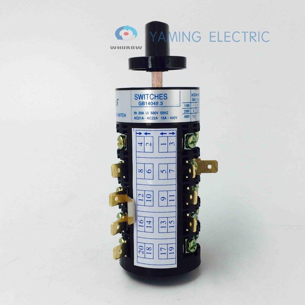 1PC Rotary Switch Band Channel Selector 2P7T/4P5T/6P3T/4P4T/8P2T/2P8T/2P6T/2P11T CZ - (Color: 8P2T)