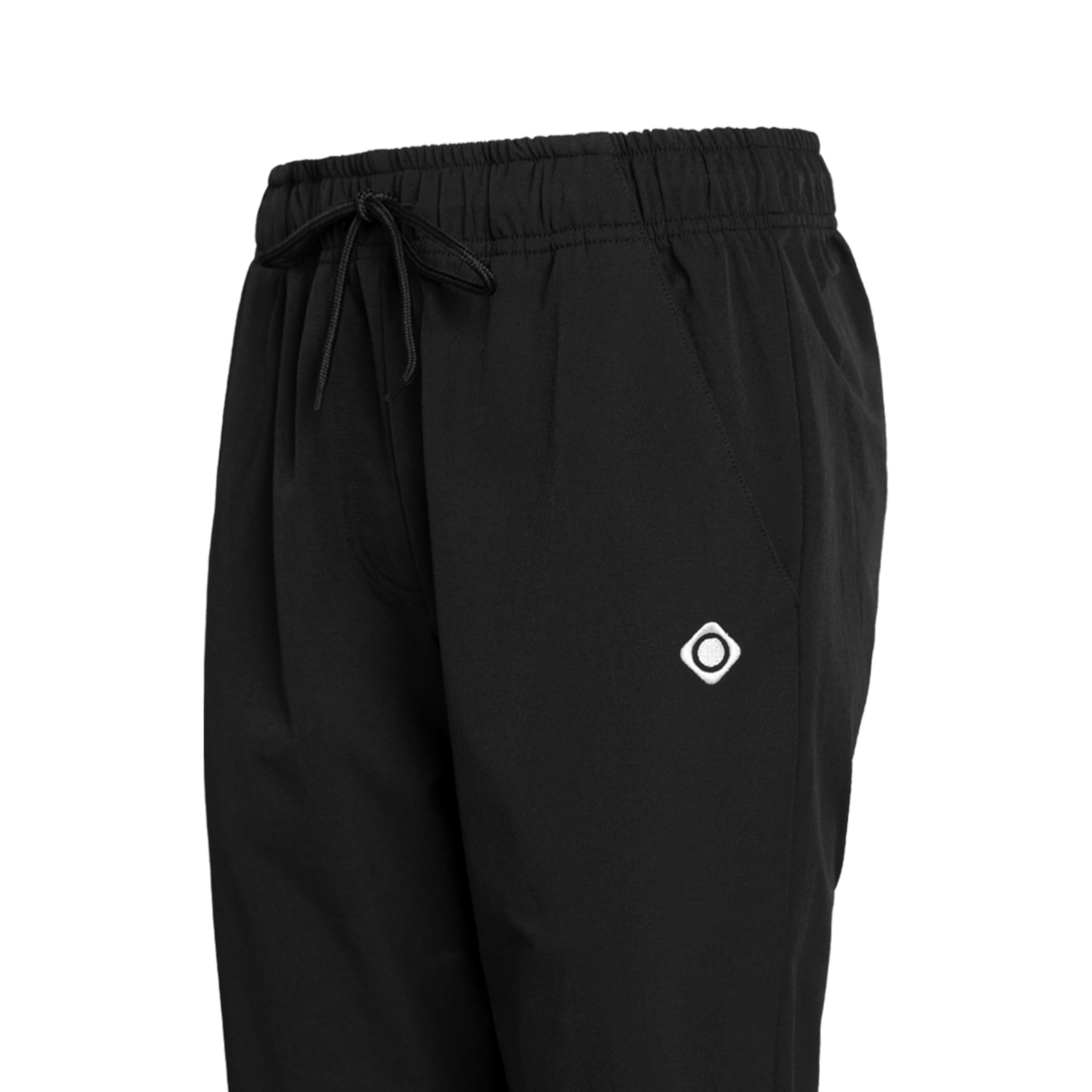 Izas Louis W Pantalón de Mujer Mount-Stretch Elástico para Trekking y Running, Repelente al Agua, Transpirable, Secado Rápido, Cinturilla Ajustable, Bolsillos Laterales y Trasero