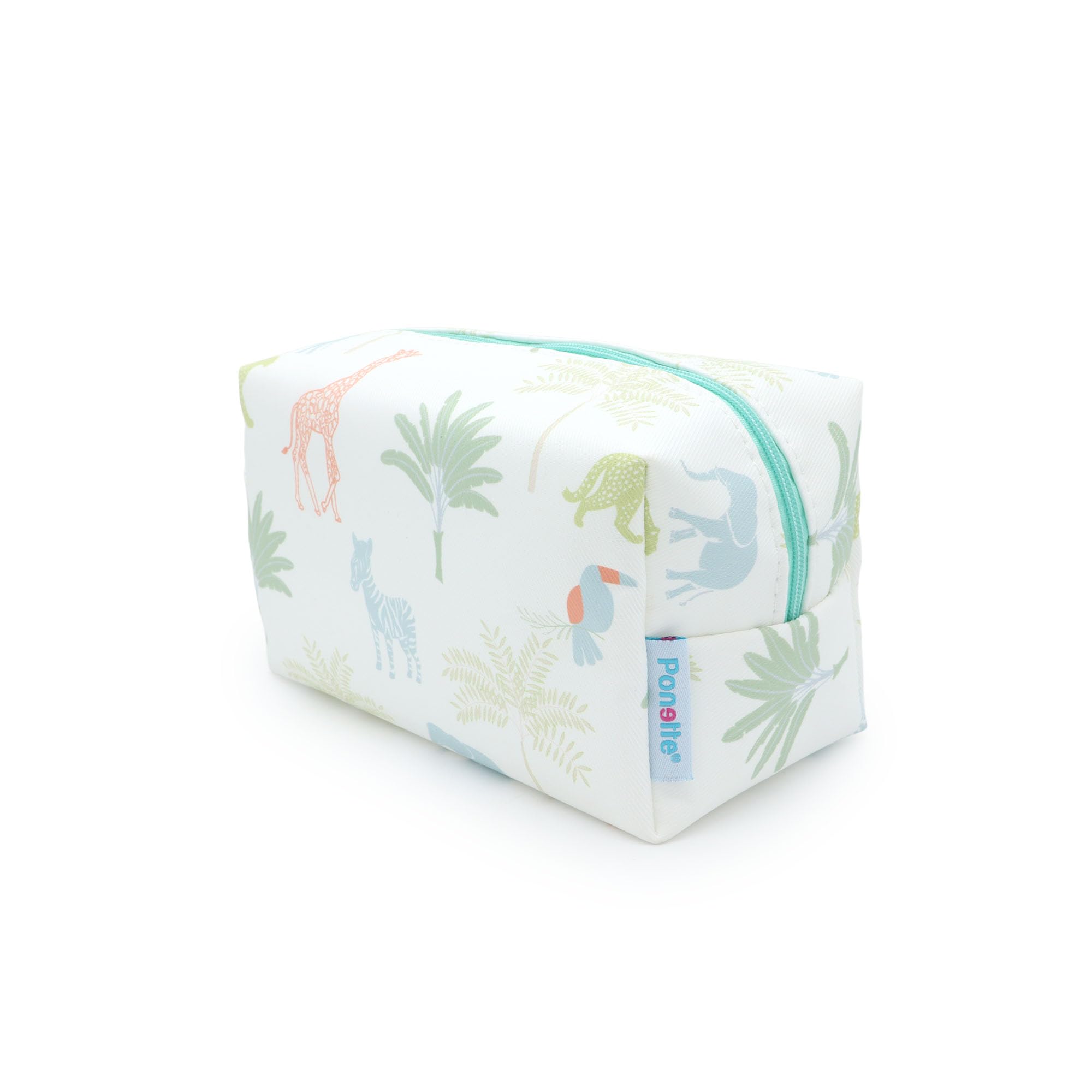 PONETTE - Neceser Infantil en Tejido Violeta con Estampado de Princesas, Unicornios, Arcoíris, Estrellas y Flores, Niño, Niña, Viaje, Estuche, Bolsa, Piscina, Colegio, Campamento, Marca Española — view 20