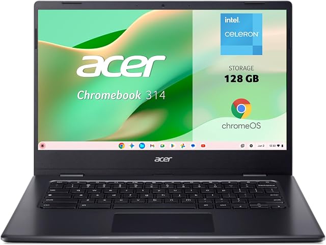 Acer Chromebook 314 14" FullHD Intel N4500 8GB 128GB