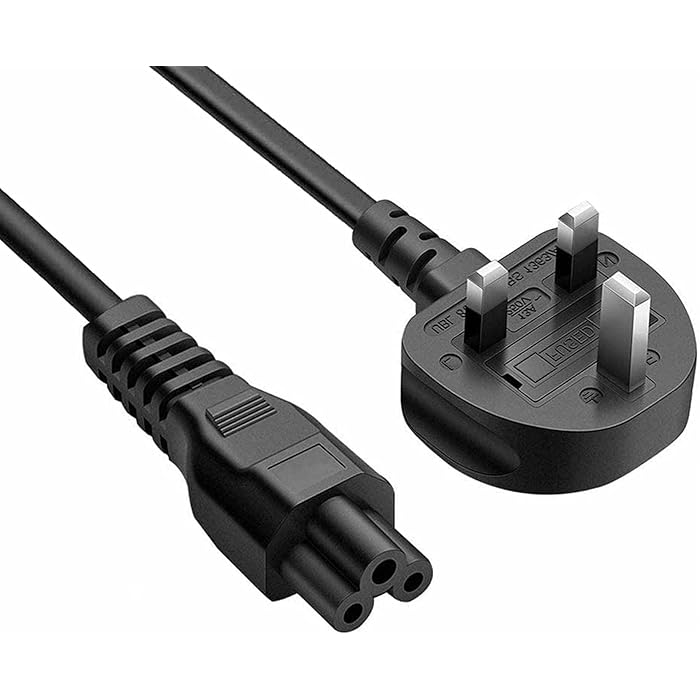 Buy FSKE 3 Metres IEC 320 C5 Cloverleaf Power Cord 10A 250V UK Mains