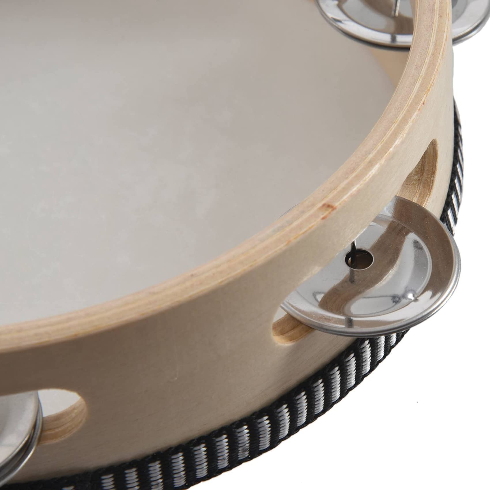6X Tamburello Musicale da 7 Pollici con Percussione Rotonda per Partito KTV