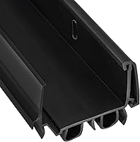 Vista 7 de KS Hardware, En trámite de patente, barrido de puerta ajustable de doble burbuja, tapón para corrientes de aire, sello debajo de la puerta